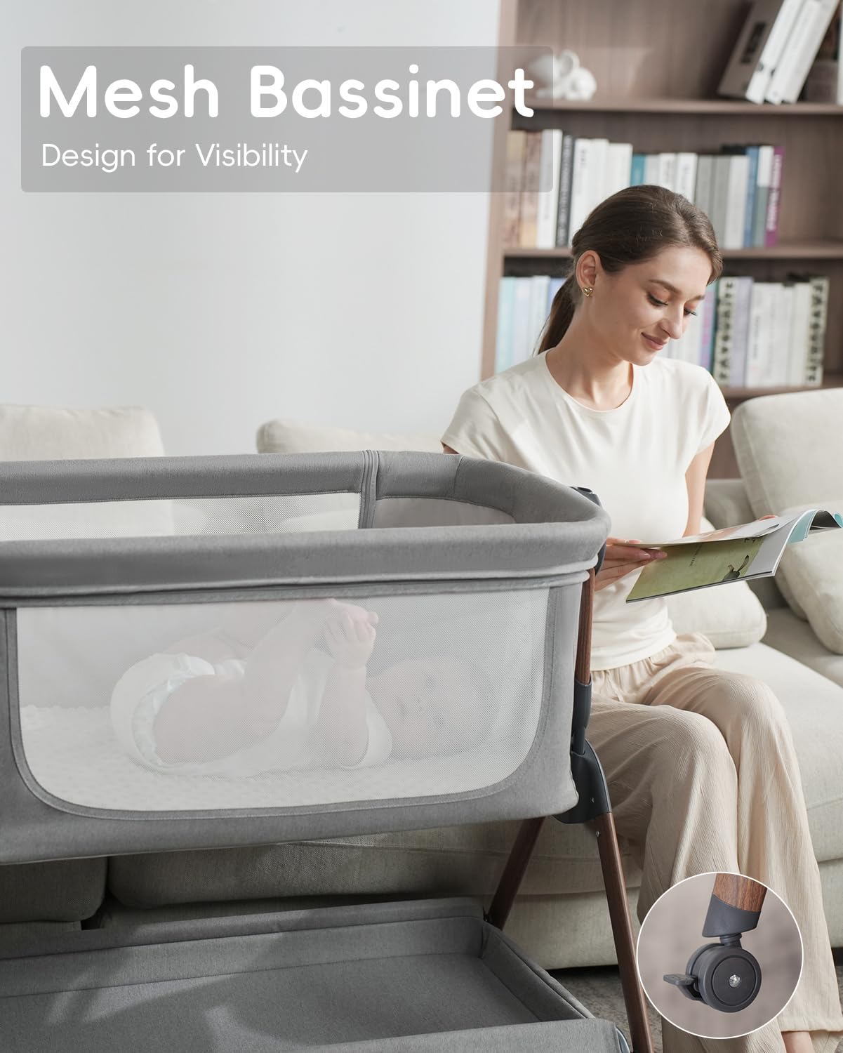 Winchild 3-layer mattress provides comfort, support, and airflow for restful sleep