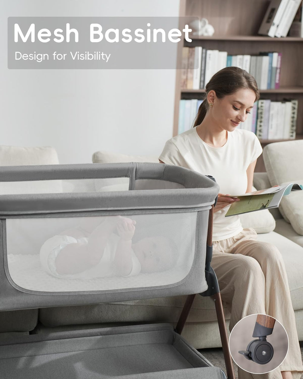 Winchild 3-layer mattress provides comfort, support, and airflow for restful sleep
