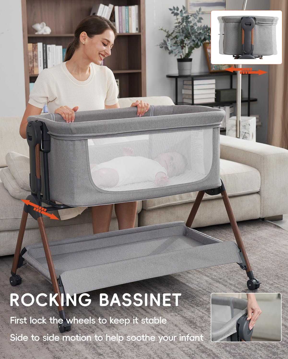 Winchild rocking wheels highlight smooth mobility and room-to-room use