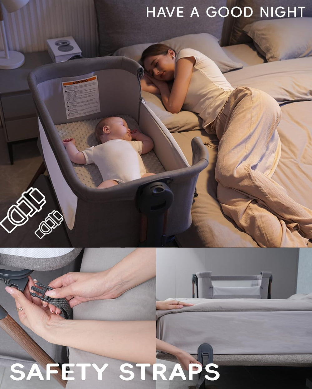 Winchild storage pockets offer convenient space for baby essentials