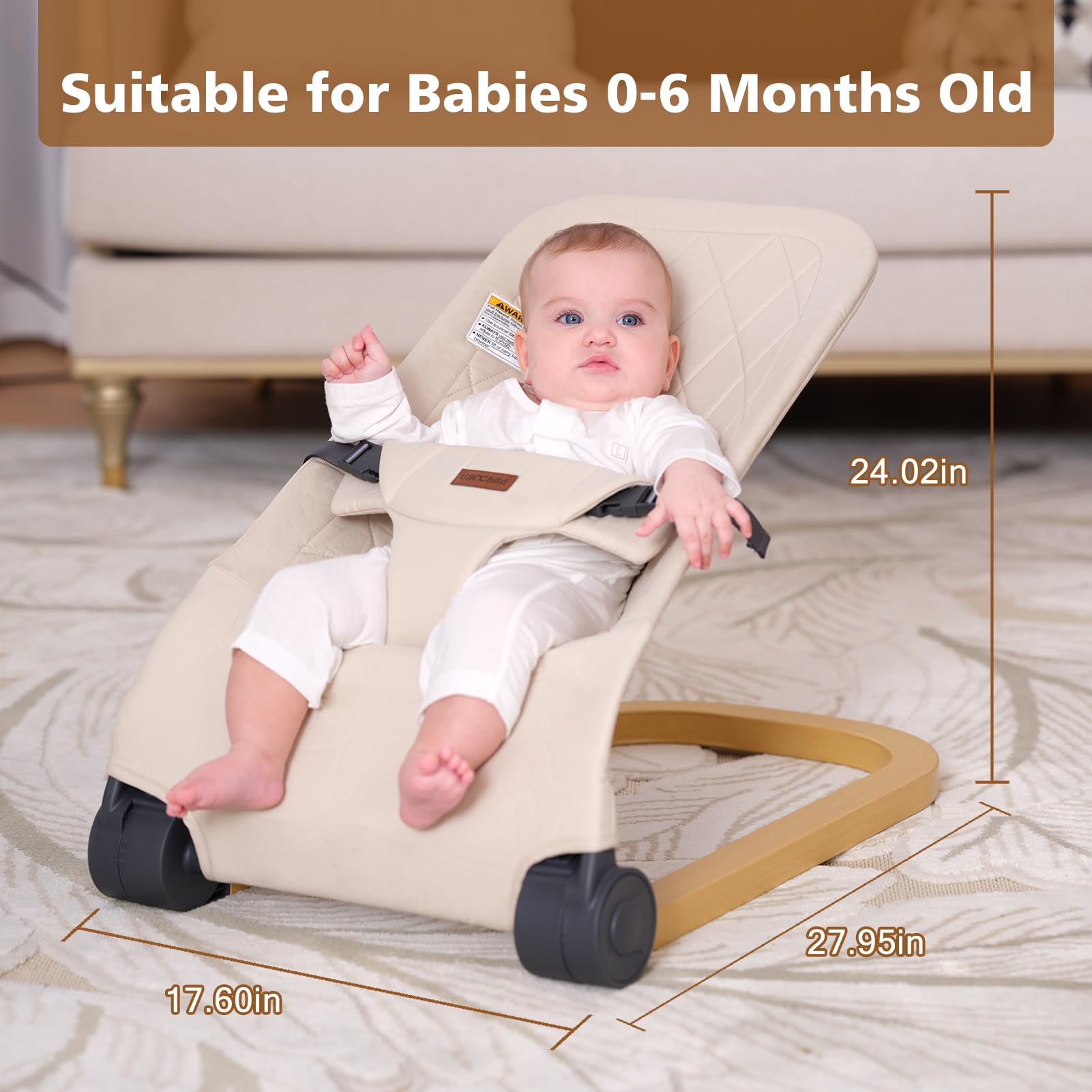 Quick tool-free assembly of Winchild bouncer in minutes