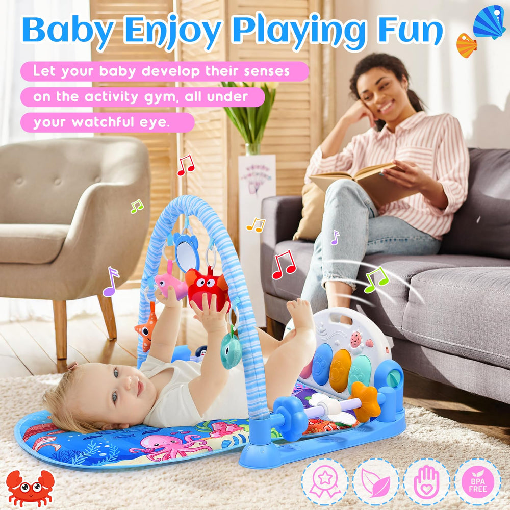 Windidi star projection light captures baby attention during exploration