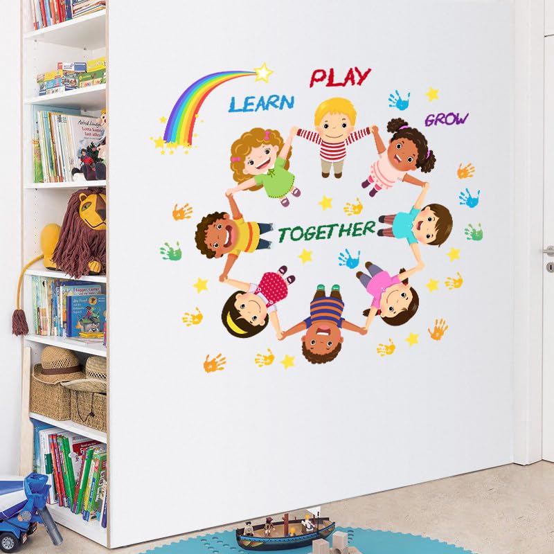 Windvale classroom-decor decals help define learning zones and cue routines.