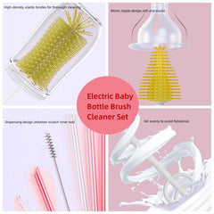 Winforhour straw-cleaner brush closeup showing deep-clean access for bottles.