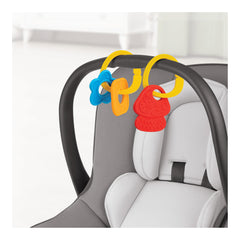 Winfun Jungle Fun tummy time pillow teether aids soothing for gums during exploration