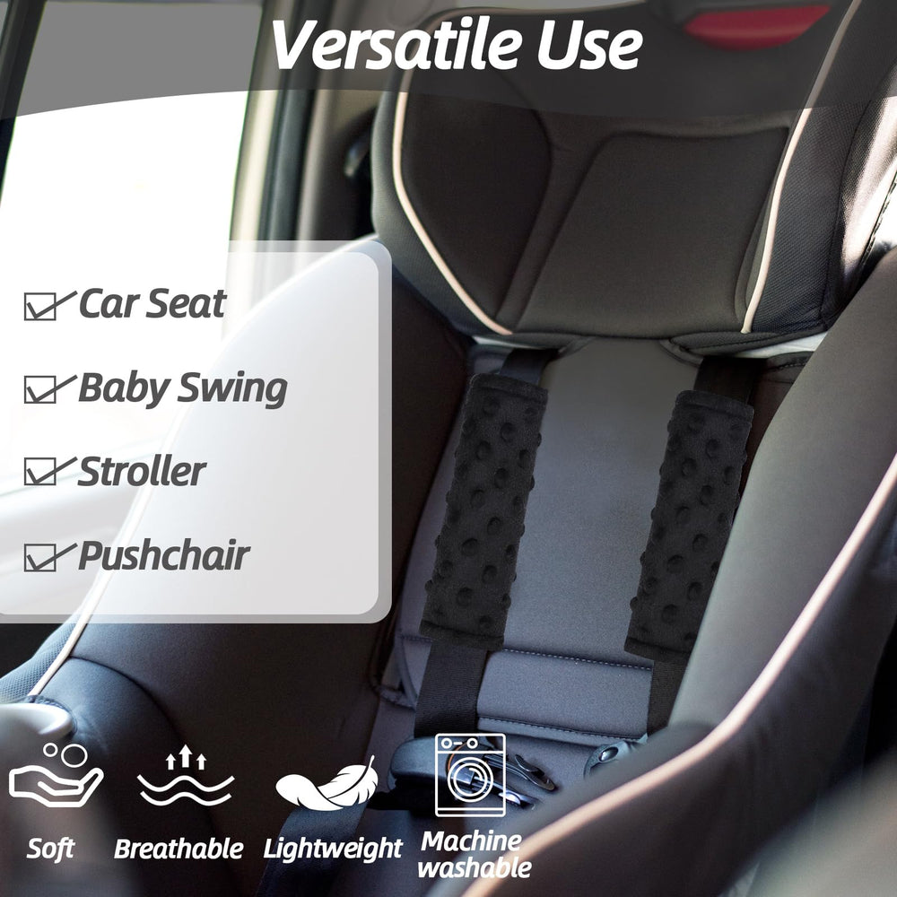 WINGHENLEE 6x6-inch pads fit most harness straps securely