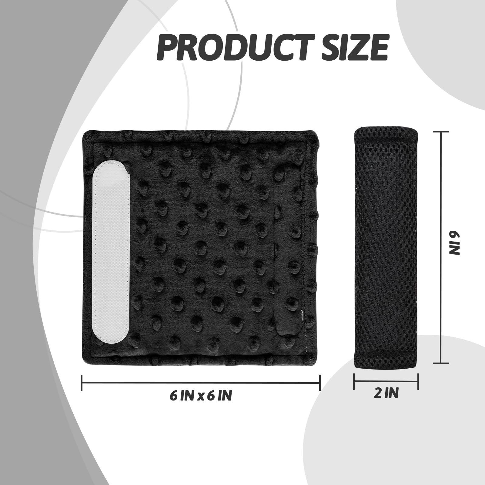 WINGHENLEE easy-velcro-closure strap pads secure with quick adjustments