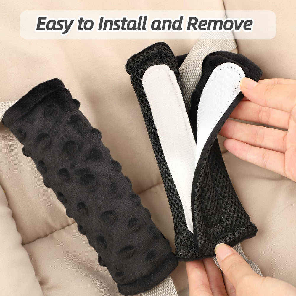 WINGHENLEE compatible strap pads fit car seats, strollers, swings