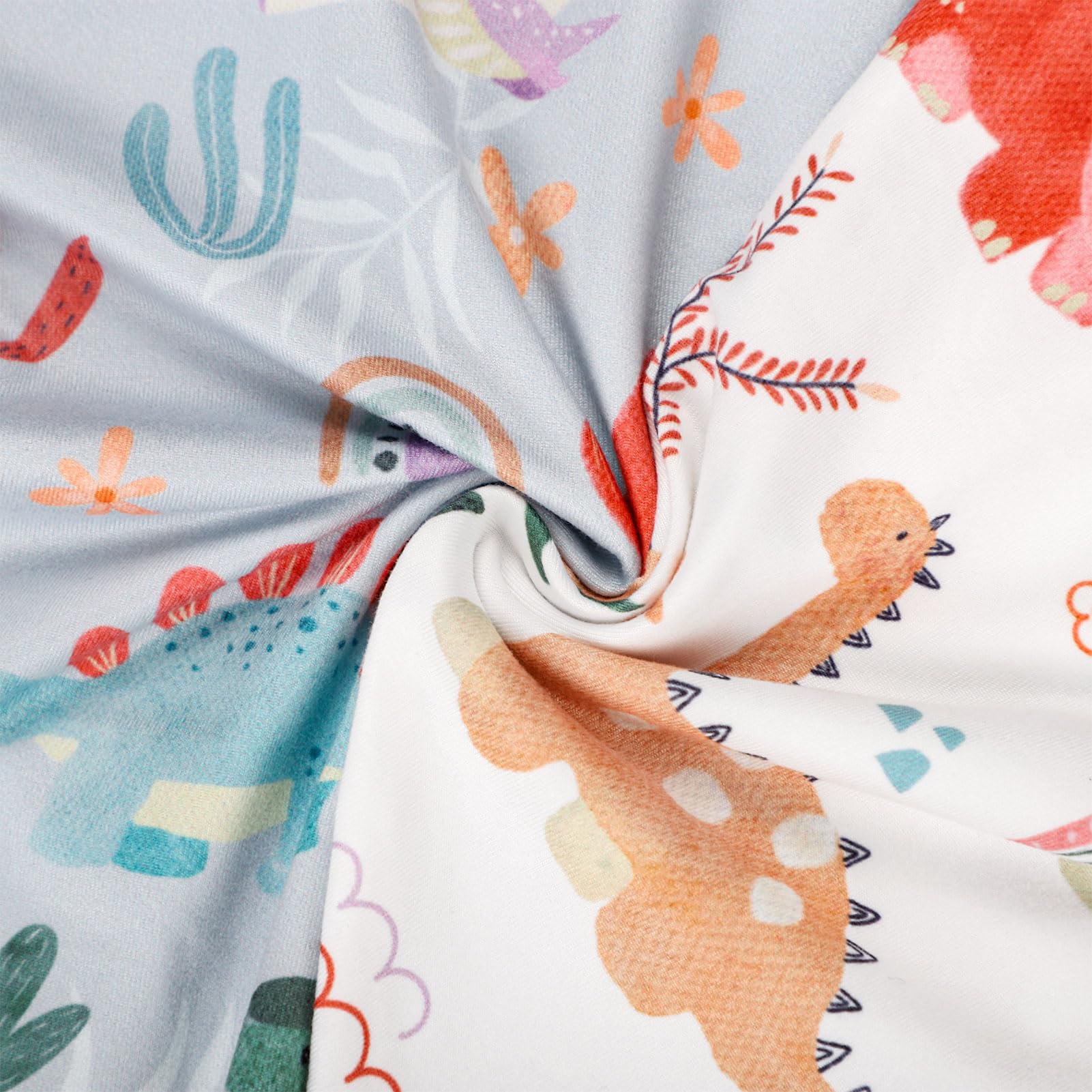 WINGHENLEE dinosaur pattern nursery decor enhances baby-friendly space and keeps pillow tidy