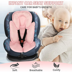 WINGHENLEE double-sided head support in pink with honeycomb and 3D bubble design.