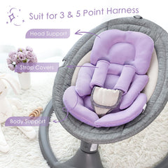 WINGHENLEE strap pads fit 3-point and 5-point harness systems.