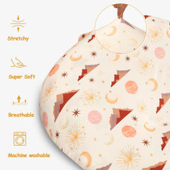 WINGHENLEE Moon cover with hidden zipper reduces baby contact during swaps
