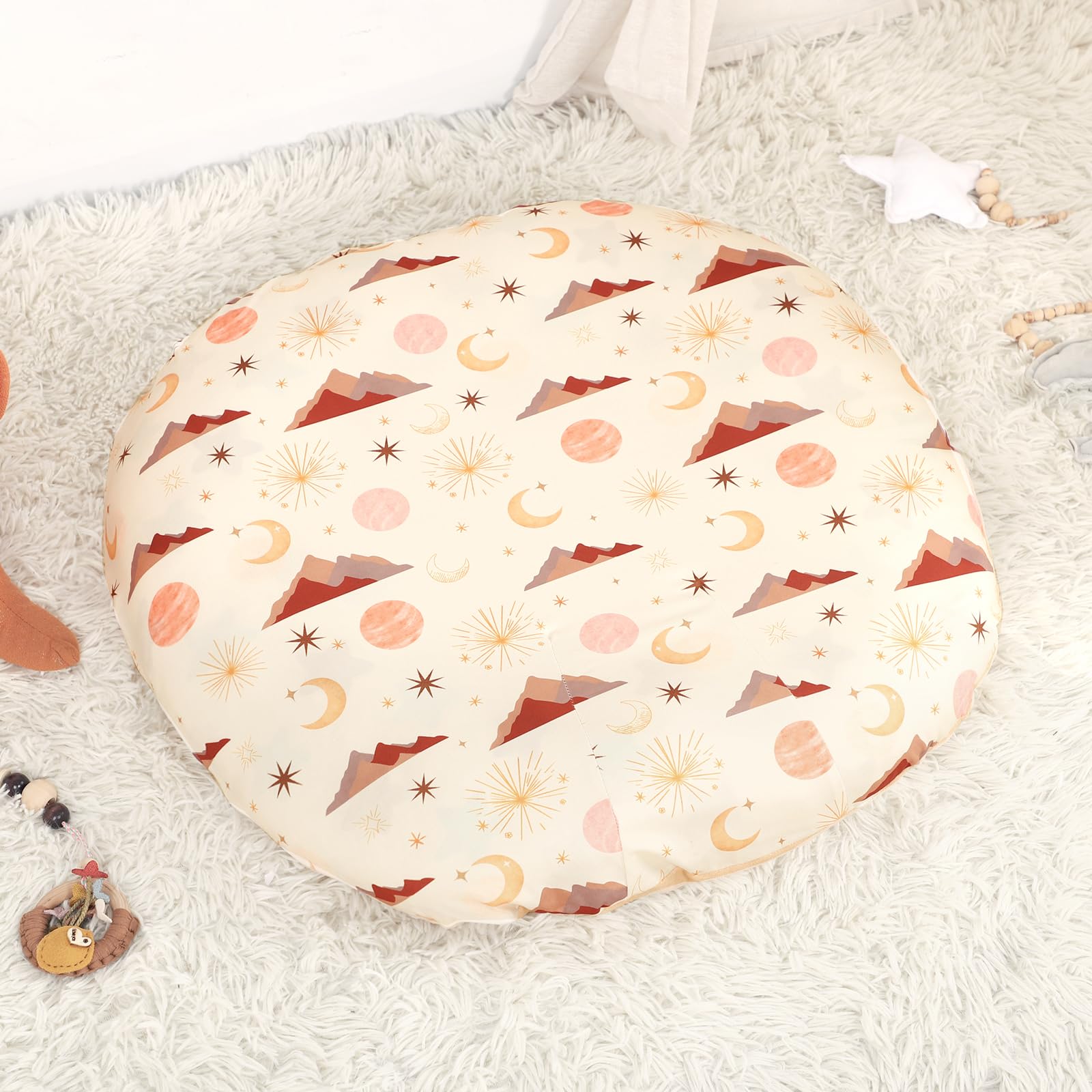 WINGHENLEE Moon cover complements nursery decor and makes a thoughtful gift