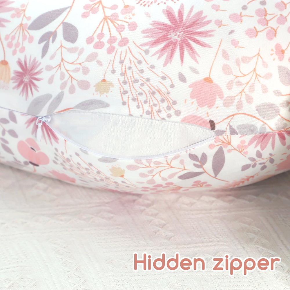 WINGHENLEE slipcover with hidden side zipper for quick, safe cover installation