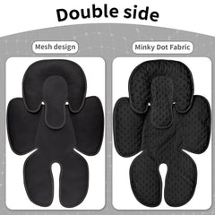 WINGHENLEE soft flannel head rest offers gentle, cozy comfort for baby