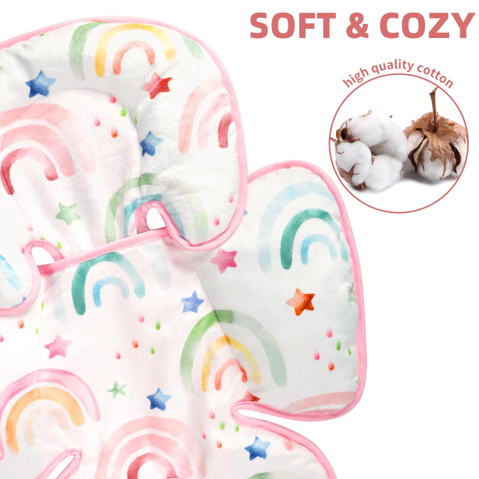WINGHENLEE soft-flannel head support delivers gentle, skin-friendly comfort for outings.