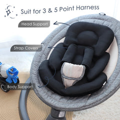 WINGHENLEE strap covers soft fabric ease of use with harness systems