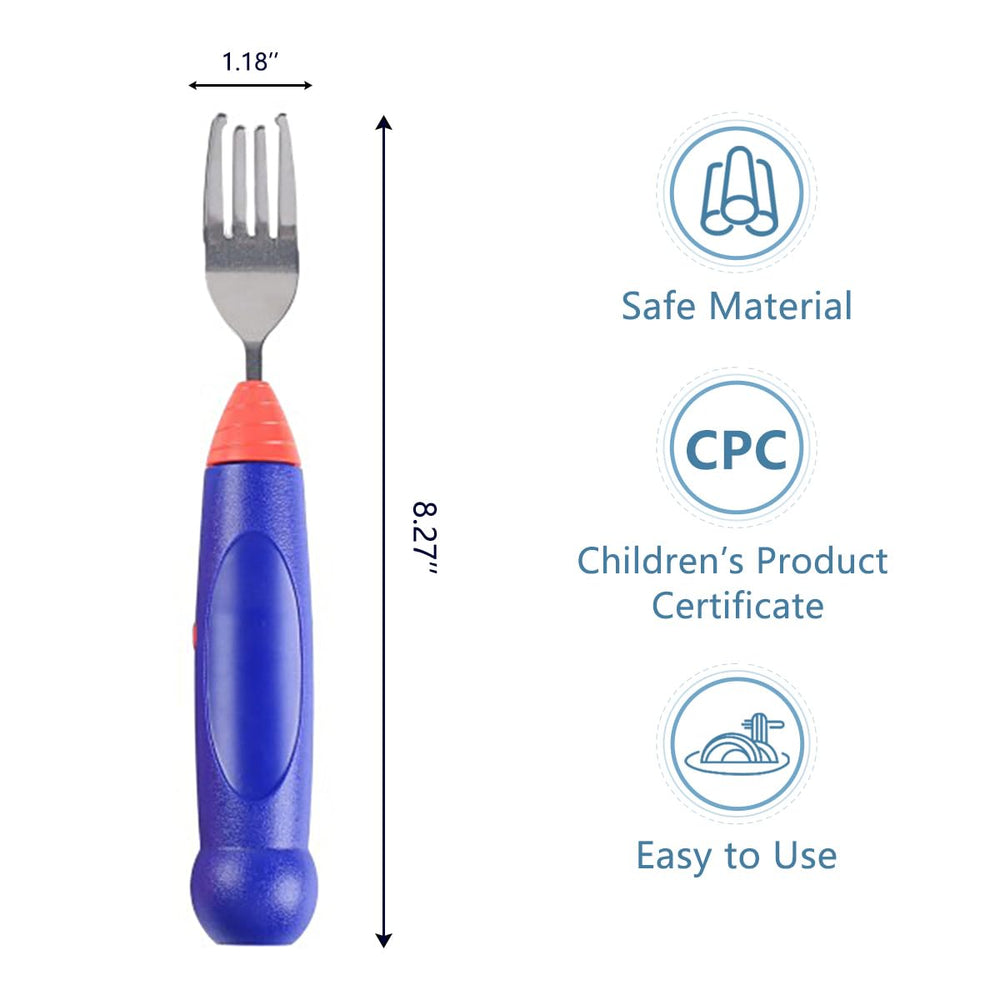 wingosoph electric spinning spaghetti fork closeup highlighting safe materials and compact design.