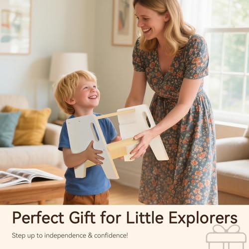 Wingyz toddler step stool makes independence a gentle gift.