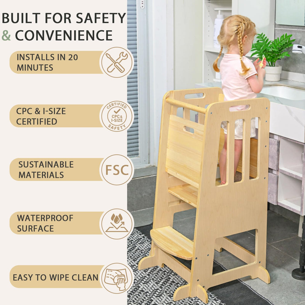 Wingyz sliding door enables easy, safe access.