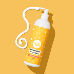 Wink Naturals Wink Well Llama Baby Lotion ingredients highlight natural, fragrance-free care.