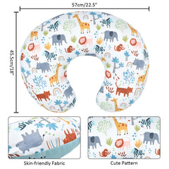 Winmany baby nursing pillowcover fits 57x46cm universal pillow size.
