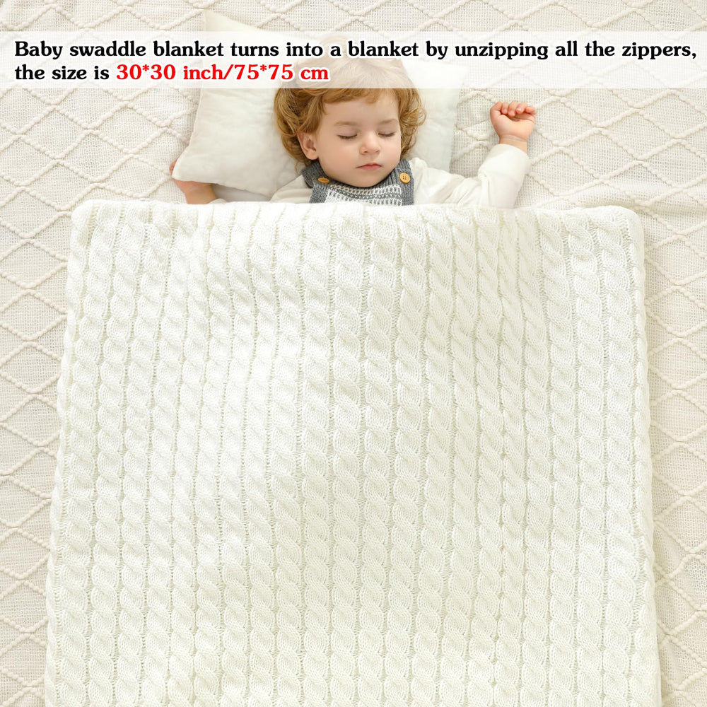 Winmany Colorful Newborn Swaddle Blanket full-coverage design for head-to-toe snugness.