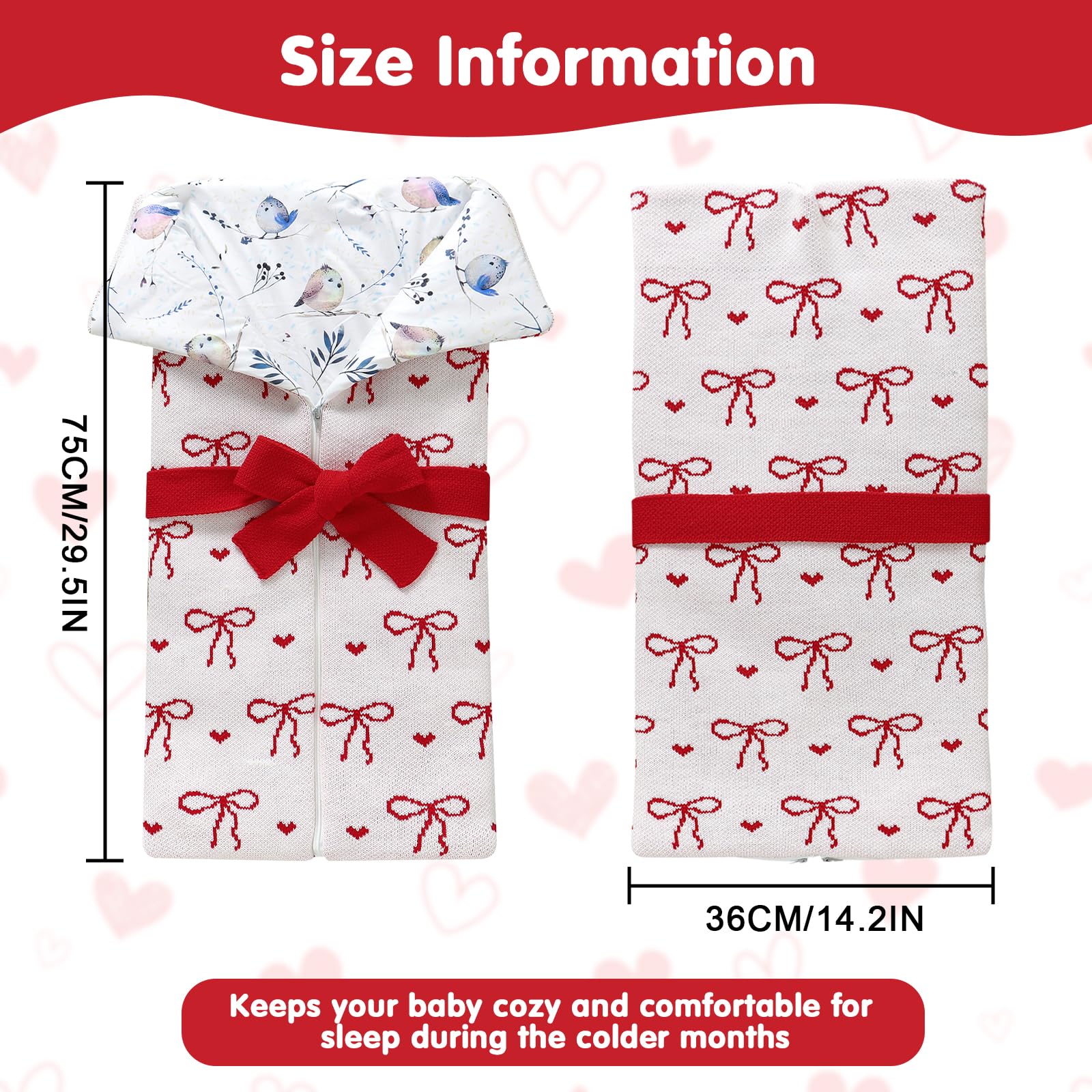 Winmany swaddle is machine washable for easy care.