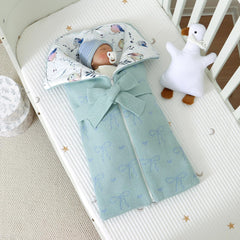 Winmany newborn warmth sleep sack blue-stroller use keeps baby snug