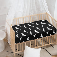 Winpema 8-inch deep pocket crib sheet providing full mattress coverage