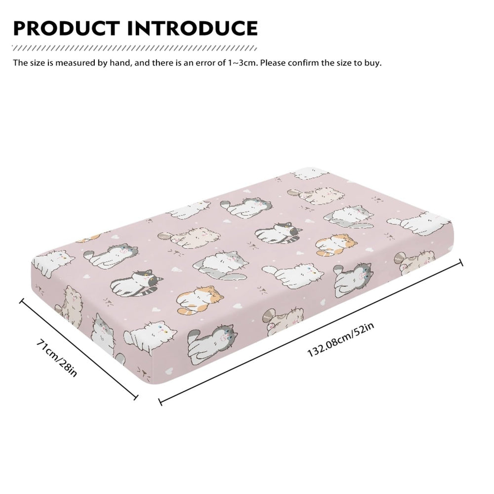 Winpema crib sheet elastic edge closeup shows secure fit during sleep.