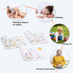 WinReal Baby diaper pad 3-pack designed for travel and home use.