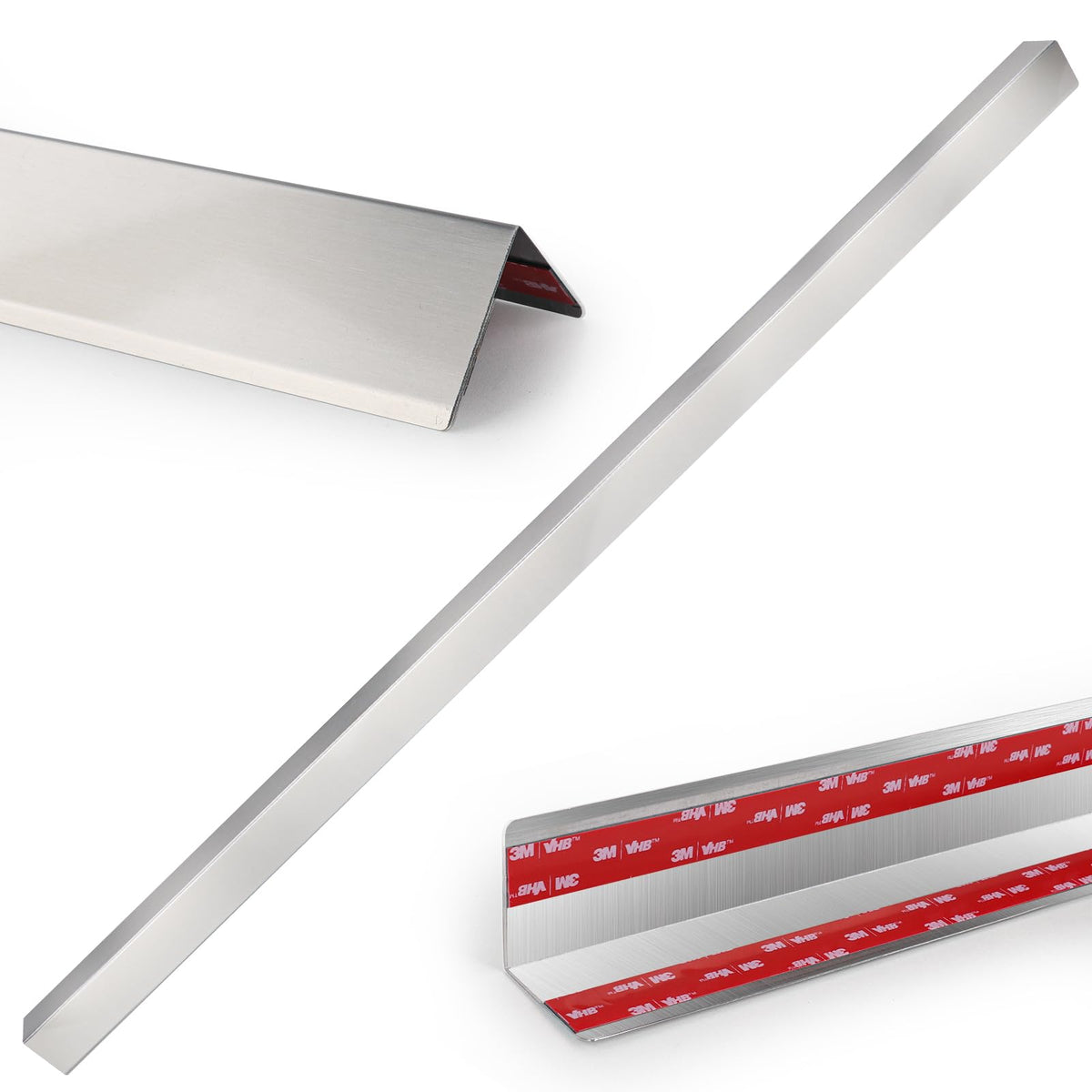 WINSMAR stainless steel corner guard front view highlights durable wall protection.