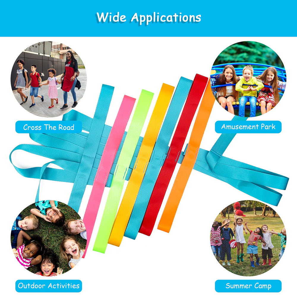 Winspeed colorful handles attract attention and guide students during walking.