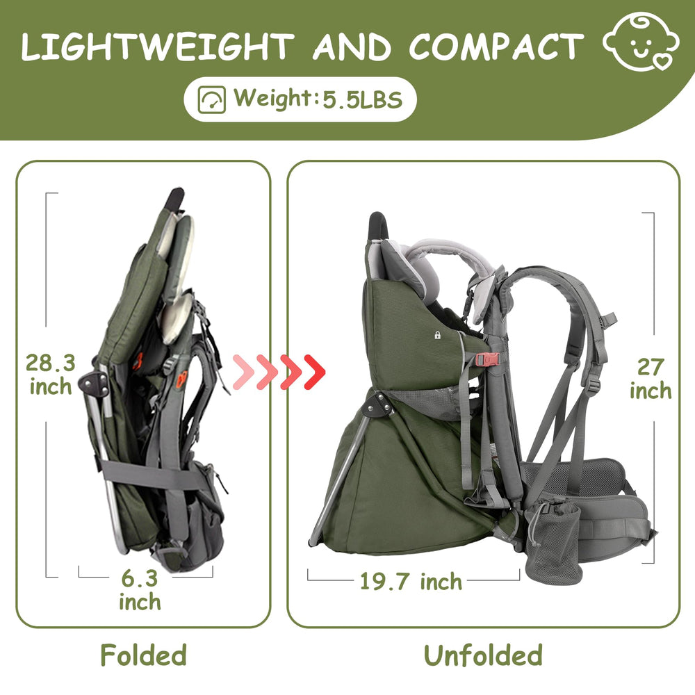 WIPHA Back panel breathability helps you stay cool on summer outings.