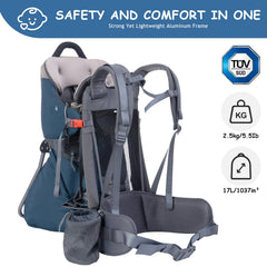 WIPHA baby carrier adjustable shoulder straps illustrate comfortable, customizable fit.