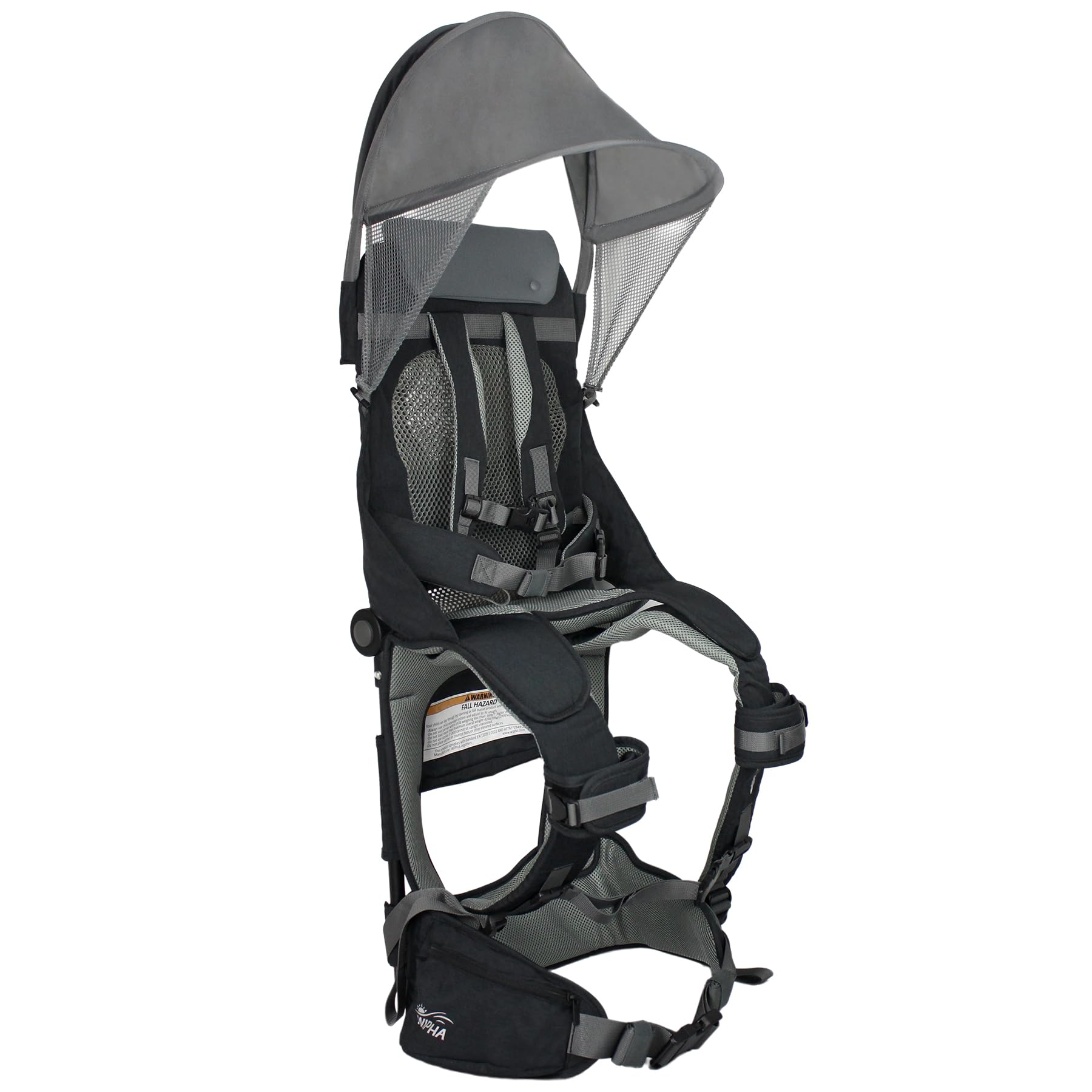 WIPHA hiking backpack carrier shows ergonomic design for comfortable parent-child outings