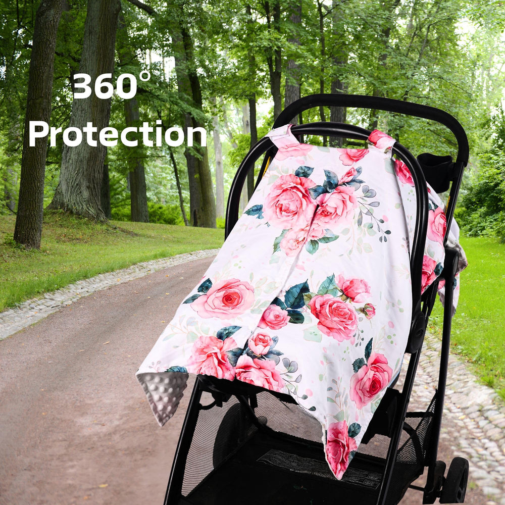 Wirein double-layer minky inside with durable polyester outside.