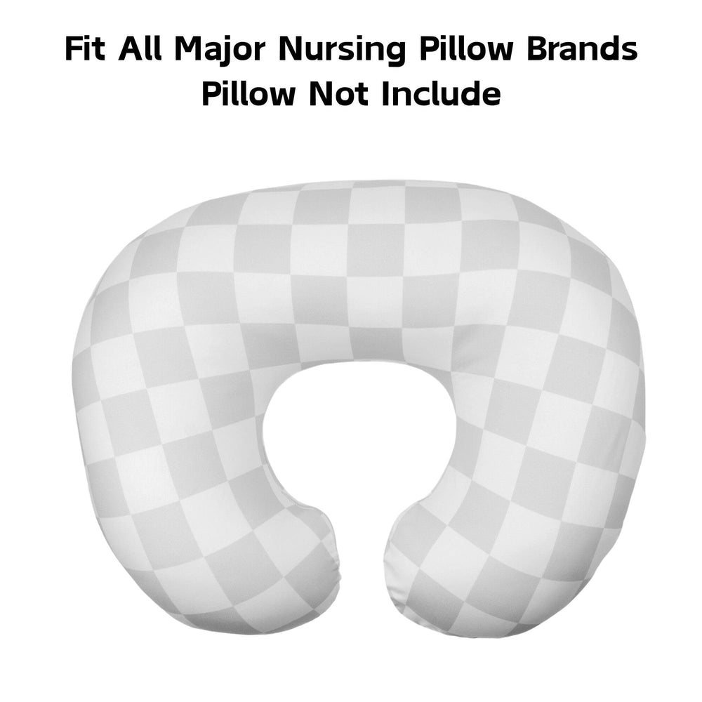 Wirein nursing pillow cover fits standard pillows for neat, secure feeding setup.