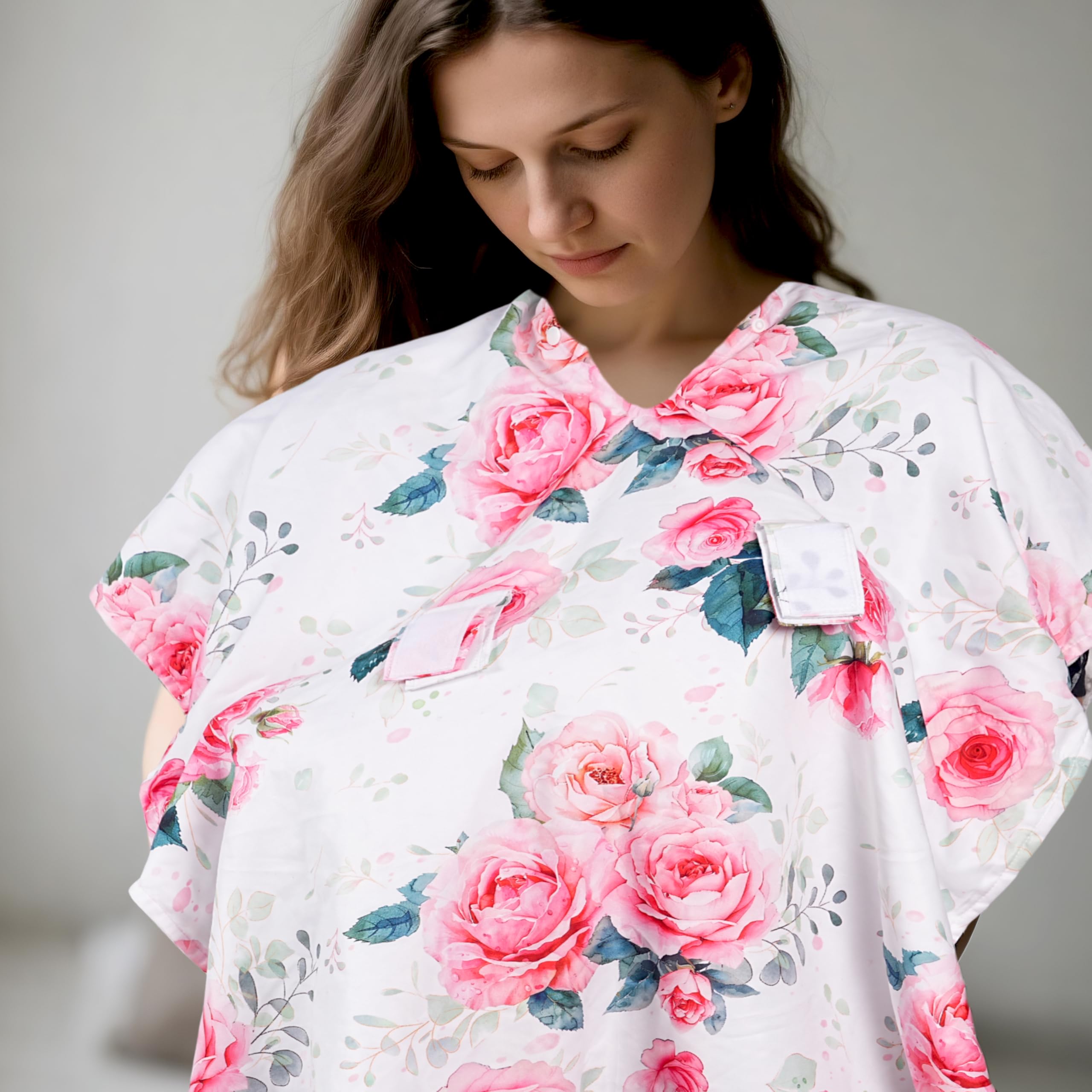 Wirein rose-pattern gift-ready design for new moms.