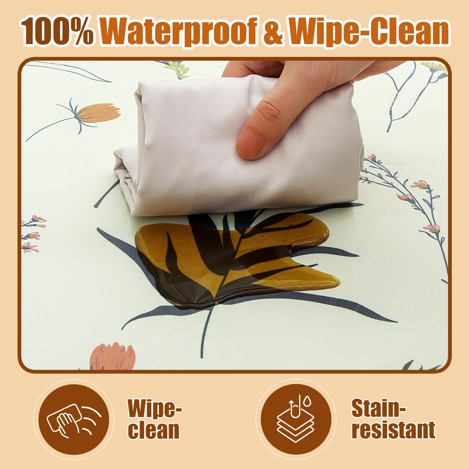 Wirhao baby play mat non-slip bottom keeps mat in place on various floors