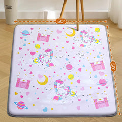Wirhao baby play mat thick foam padding cushions crawlers and explorers.