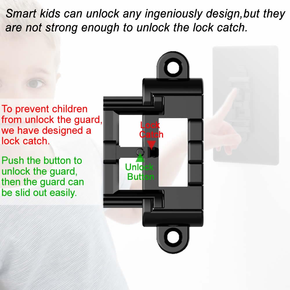 WISEFAM guard fitted for porch lights, bathrooms, smart bulbs, motion sensors.