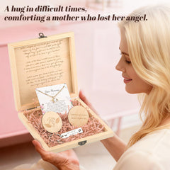 Wisreach card envelope close-up for touching sympathy note and memory message