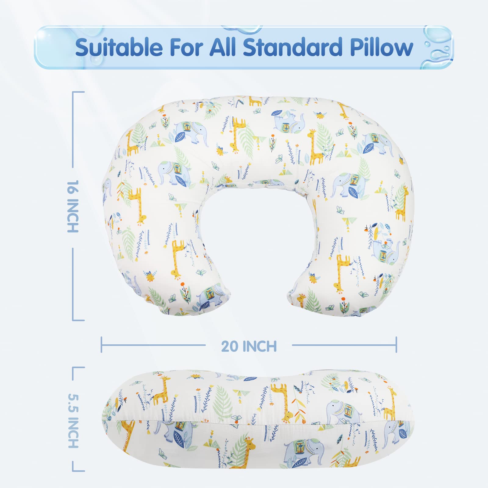 Witeasy Elephant-2 nursing pillow supports ergonomic feeding positions.