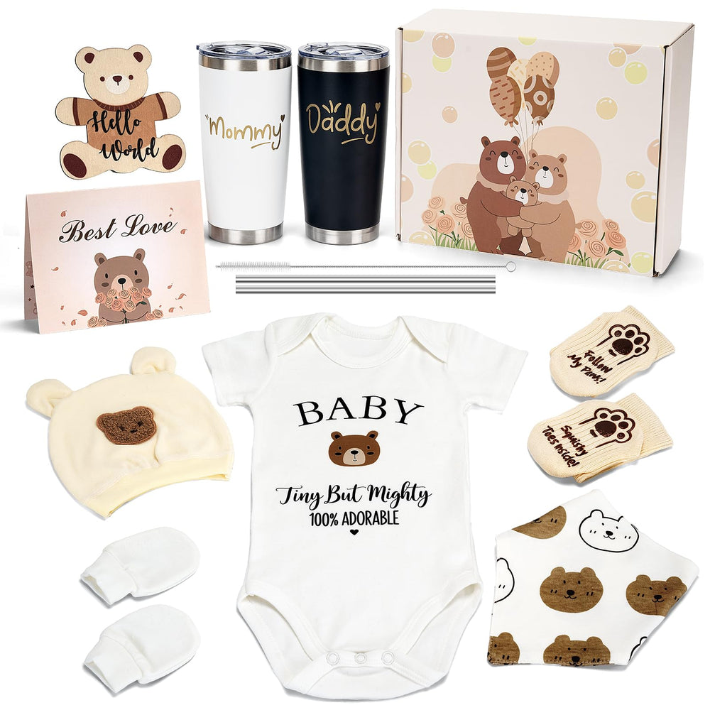 WITOROR 13-piece baby shower gift box, ready for gifting and newborn joy.