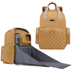 WITSTEP diaper bag with changing station for convenient on-the-go diaper changes.