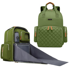 WITSTEP diaper bag changing station extended for easy outdoor diaper changes
