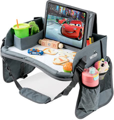 WITRIP car-seat tray organizer offers easy access for tablets and coloring supplies