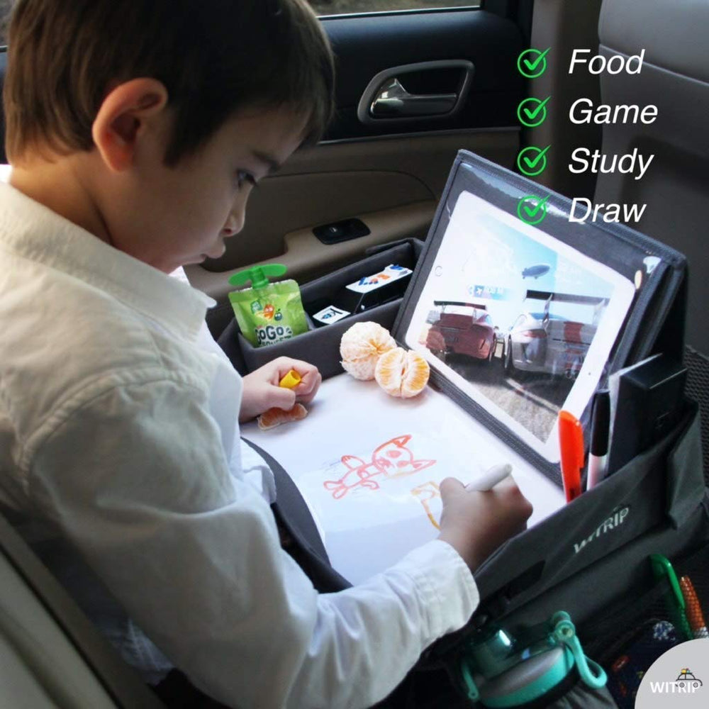 WITRIP kids tray in car use on road trips and flights